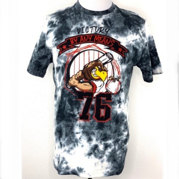 Heritage America Other - HERITAGE AMERICA Tie Die Eagle Baseball T-Shirt